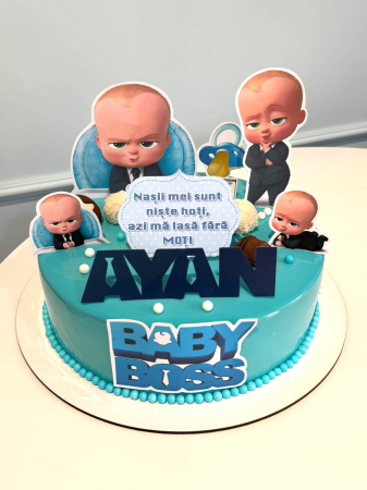 Toppere cu Baby Boss pentru tort [7]