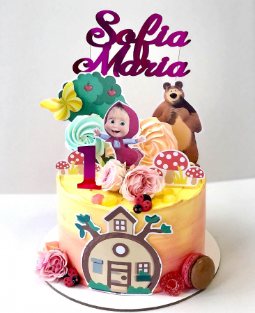 Suită toppere cu Masha și Ursul [5]