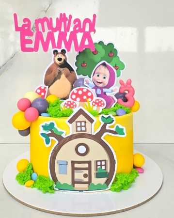 Suită toppere cu Masha și Ursul [6]