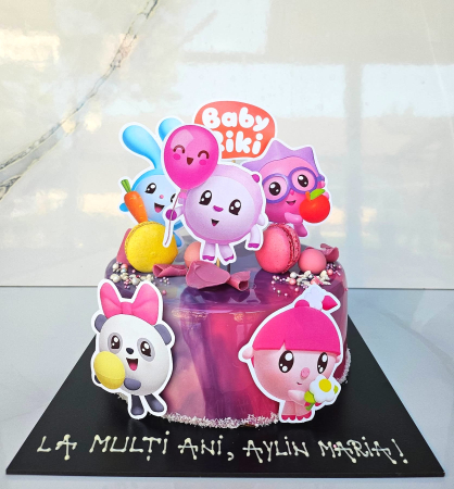 Toppere tort personalizat cu Baby Riki [14]
