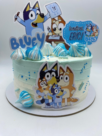 Suita toppere tort decoratiune cu Bluey [13]