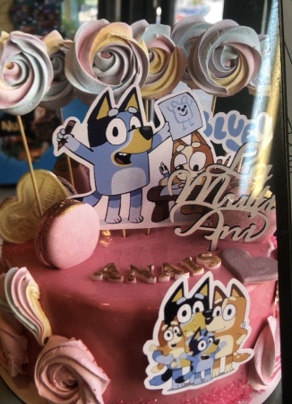 Suita toppere tort decoratiune cu Bluey [14]