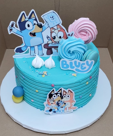 Suita toppere tort decoratiune cu Bluey [15]