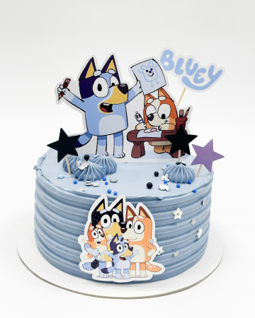 Suita toppere tort decoratiune cu Bluey [2]