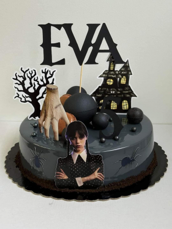 Toppere tort cu Wednesday pentru tort [7]