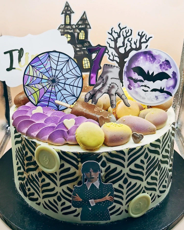 Toppere tort cu Wednesday pentru tort [5]