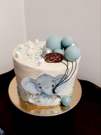 Topper cu elefant [4]