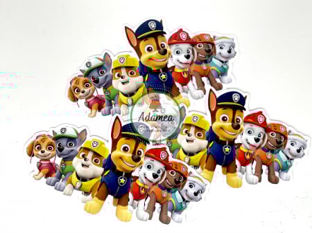 Topper tort personaje animate - decor carton premium ADAMEA