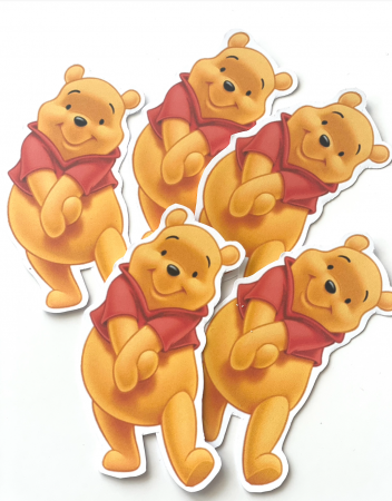 Topper frontal cu Winnie the pooh, pentru baloane [1]