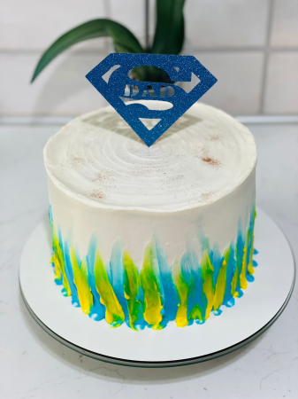 Cake Topper Supererou Albastru - ADAMEA [3]