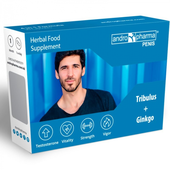 Capsule Andropharma Herbal Food, Supliment Natural pentru Marirea Penisului si Stimularea Erectiei, 30 Bucati [4]