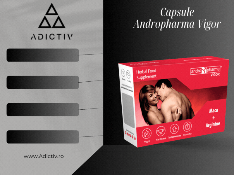 Capsule Andropharma Vigor pentru Cresterea Libido-ului Masculin si Îmbunatatirea Erectiilor - 30 Pastile [2]