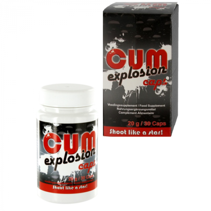 Capsule Cum Explosion - Supliment Natural pentru Calitatea si Fertilitatea Spermatozoizilor, 30 cps [3]