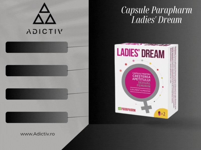 Capsule Parapharm Ladies' Dream pentru Cresterea Libidoului 2 capsule [2]