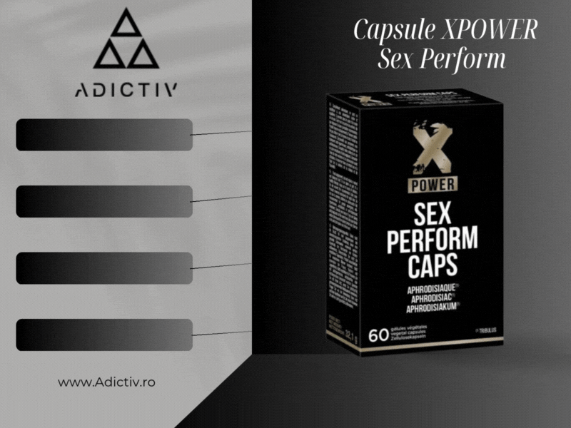Capsule XPOWER Sex Perform – Supliment Natural pentru Cresterea Testosteronului si Performantei Sexuale – 60 Bucati [2]