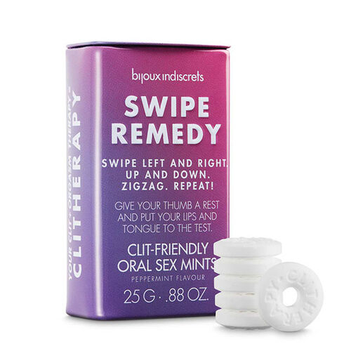 Caramele pentru sex oral SWIPE REMEDY, aroma de menta, efect racoritor si fresh [2]