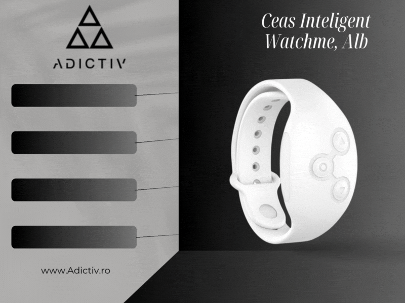 Ceas Inteligent Watchme pentru Controlul Jucariilor Sexuale, Alb – Tehnologie Wireless [2]