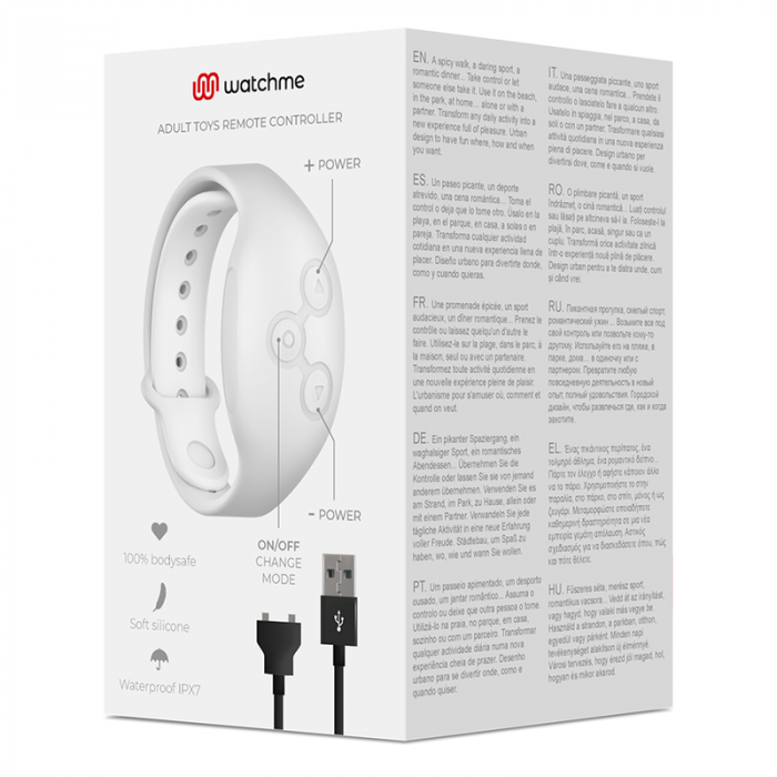 Ceas Inteligent Watchme pentru Controlul Jucariilor Sexuale, Alb – Tehnologie Wireless [12]
