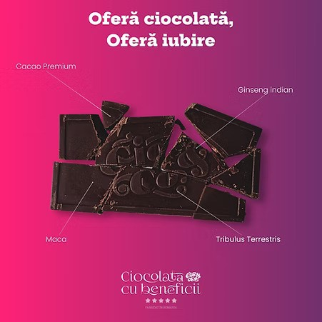 Ciocolata cu Beneficii "Afrodisiaca" - Pentru cupluri, cutie 8 bucati [9]