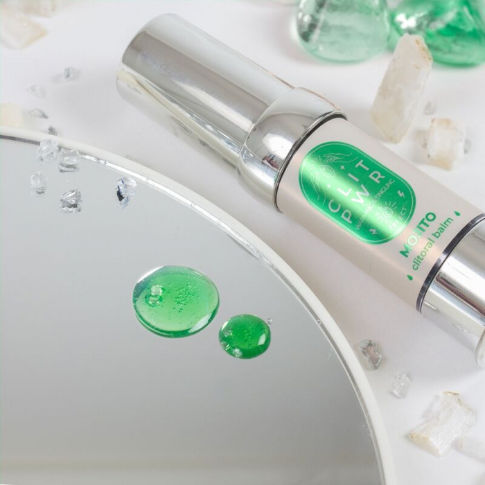 Clit Pwr Secret Play - Balsam Stimulant pentru Clitoris cu Efect de Caldura si Vibratii, 15 ml (Aroma Mojito) [4]