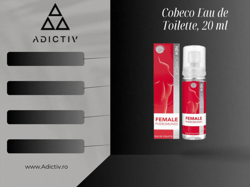Cobeco Eau de Toilette cu Feromoni pentru Stimularea Dorintei Naturale - 20 ml [3]
