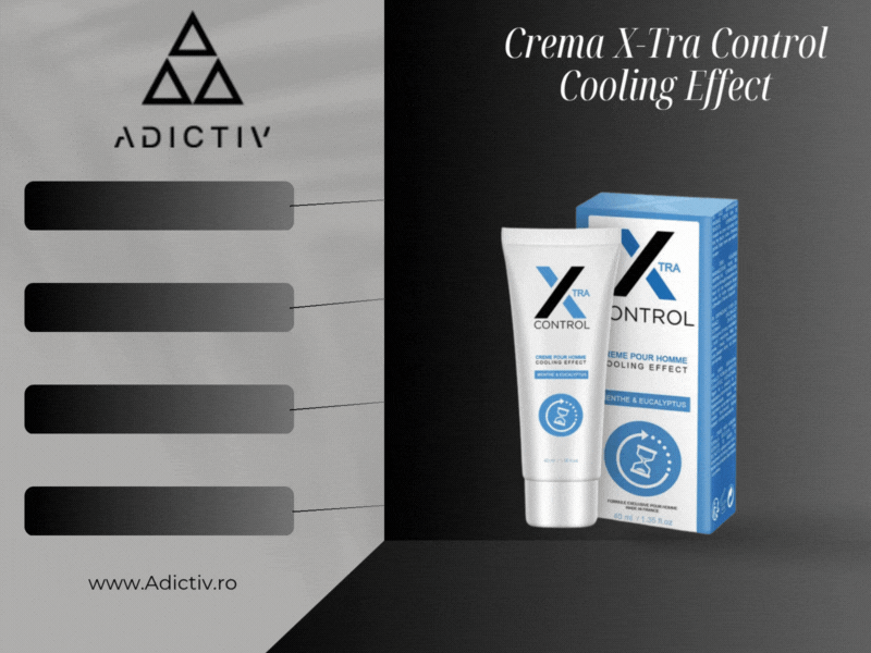 Crema X-Tra Control Cooling Effect, pentru Intarzierea ejacularii, 40 ml [2]