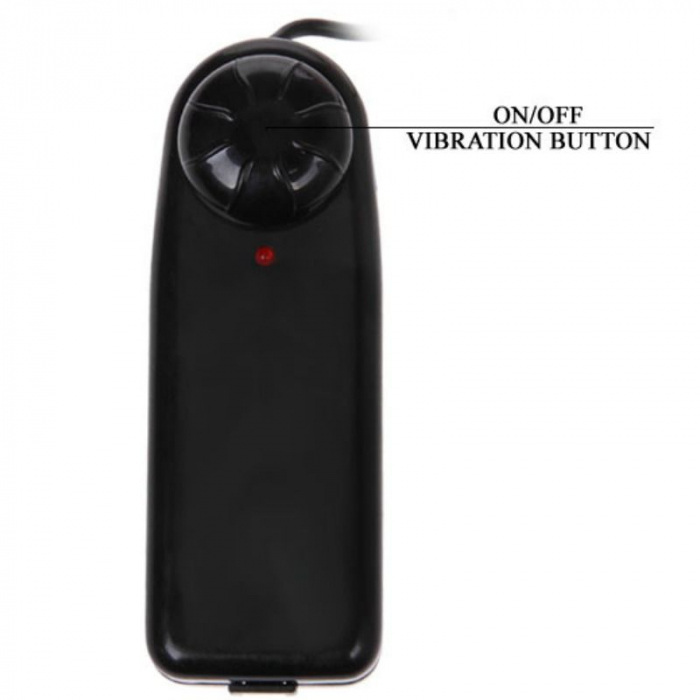 Dildo Baile  Realist cu Vibratie si Ventuza 20 cm [6]