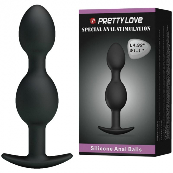 Dop Anal Pretty Love Special Anal Stimulation din Silicon 12.5 cm [3]