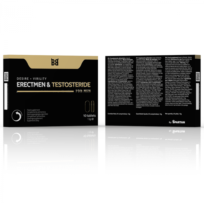 Capsule Black Bull Erectmen & Testosteride – Supliment Premium pentru Potenta si Niveluri Optime de Testosteron [4]