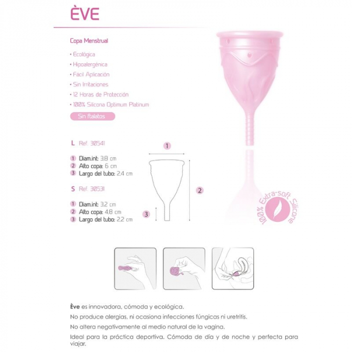 Eve Cup Femintimate – Cupa Menstruala L (Capacitate Mare) pentru Confort si Protectie [8]