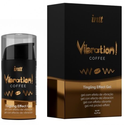 Gel de masaj Coffee by INTT, cu aroma intensa de cafea si efect de incalzire, 30 ml [3]