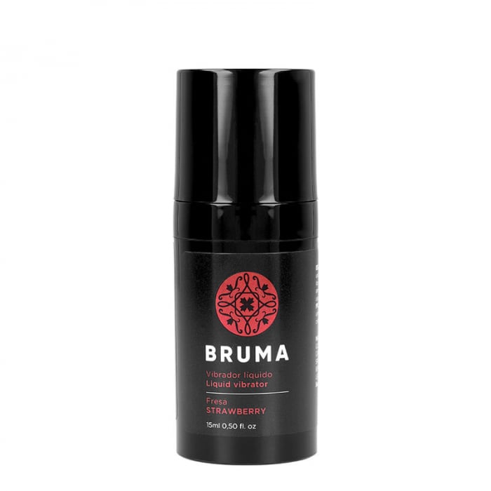 Gel Vibrator Lichid Bruma pentru Stimulare si Excitare, Aroma de Capsuni, 15 ml [4]