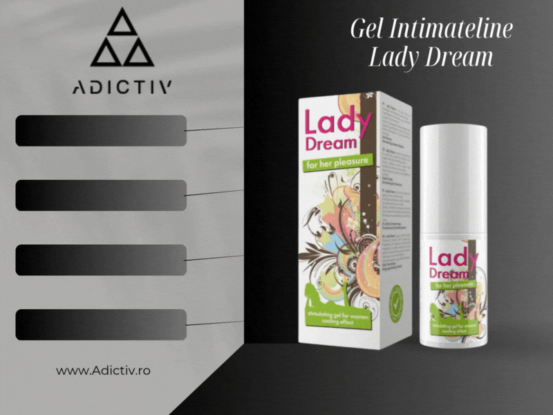 Gel Intimateline Lady Dream, 30 ml, pentru Stimulare Clitoris cu Efect Racoritor si Intensificarea Orgasmelor [2]