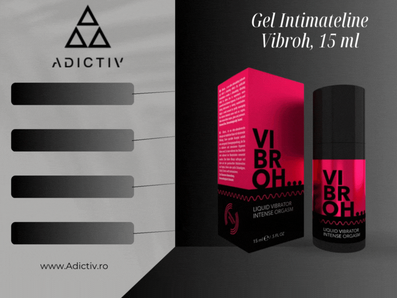 Gel Intimateline Vibroh, 15 ml, Efect Vibrator si Stimulator Intens pentru Placere Maxima [2]