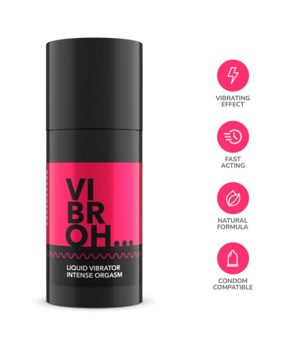 Gel Intimateline Vibroh, 15 ml, Efect Vibrator si Stimulator Intens pentru Placere Maxima [4]