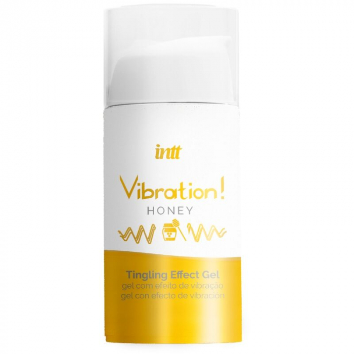 Gel Intt Vibration! Honey, cu Efect Vibrator, Aroma de Miere, 15 ml, Stimulator Unisex [3]