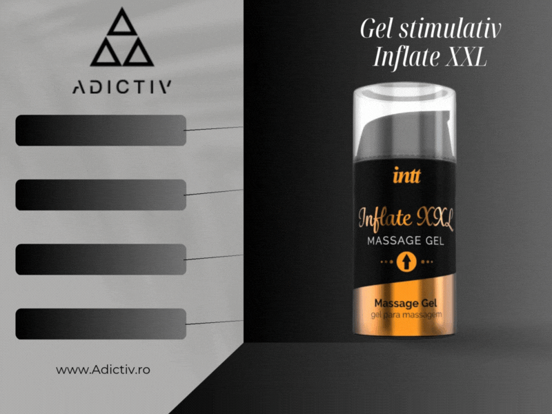 Gel stimulativ Inflate XXL by INTT, cu efect de marire si sensibilizare, 15 ml [2]