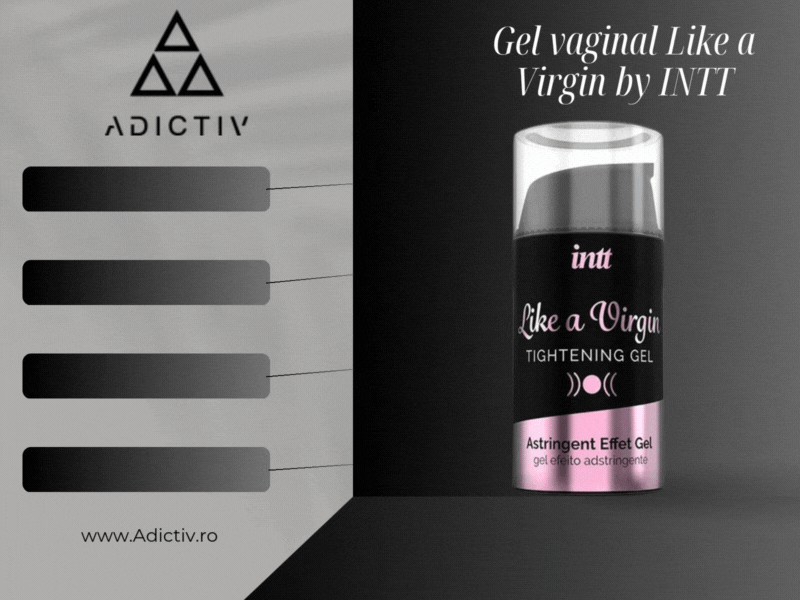 Gel vaginal Like a Virgin by INTT, cu efect de strangere, 15 ml [2]