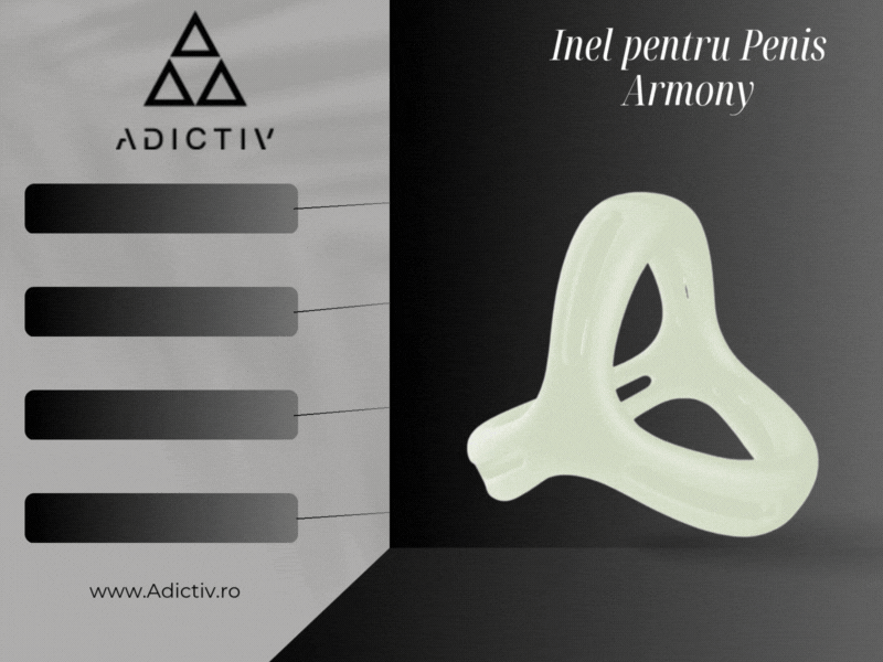 Inel pentru Penis Armony din Silicon Fosforescent [2]