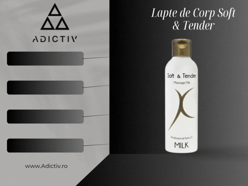 Lapte de Corp Soft & Tender 200 ml -Masaj Erotic, Hidratant, pentru Toate Tipurile de Piele [2]