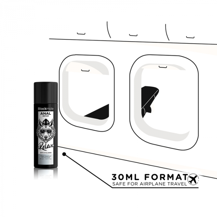 Lubrifiant Anal Black Hole - Relaxant si Dilatator, 30 ml [6]