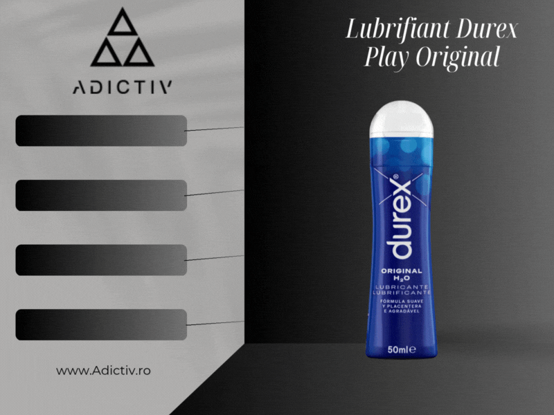 Lubrifiant Durex Play Original, pe baza de apa, utilizare vaginala, 50 ml [2]