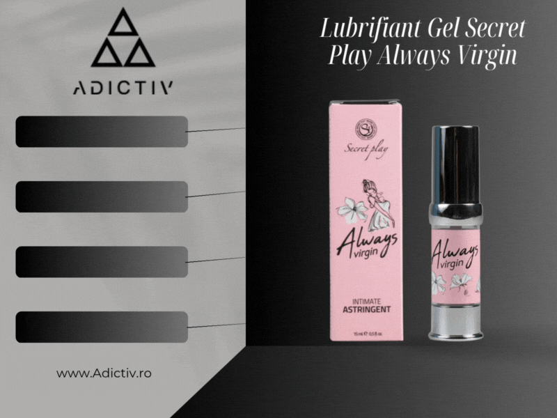 Lubrifiant Gel Secret Play Always Virgin Astringent 15 ml [2]