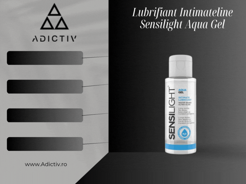Lubrifiant Intimateline Sensilight Aqua Gel pe Baza de Apa 30 ml - Hidratare si Confort Intim [2]