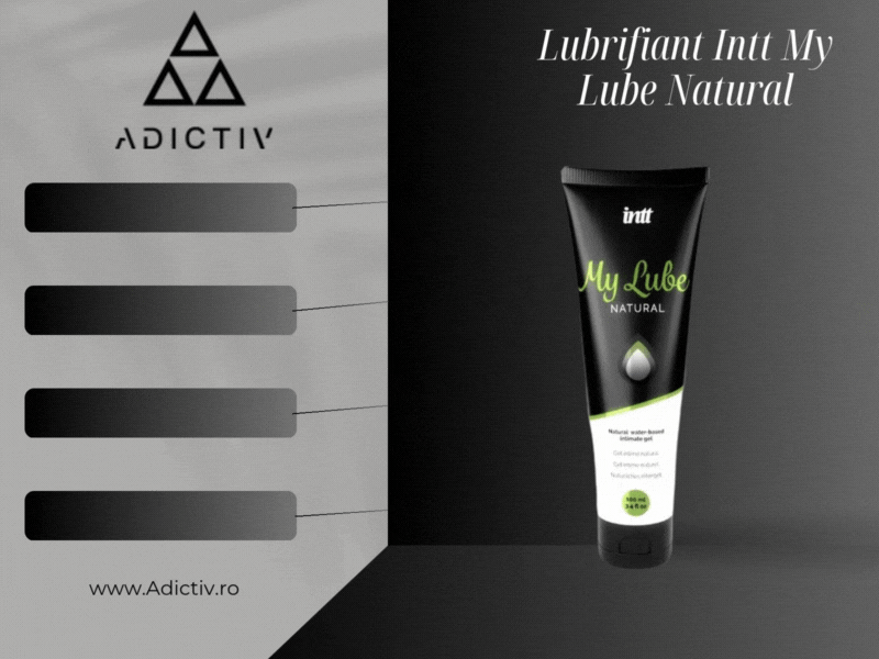 Lubrifiant Intt My Lube Natural, pe baza de apa, 100 ml [2]