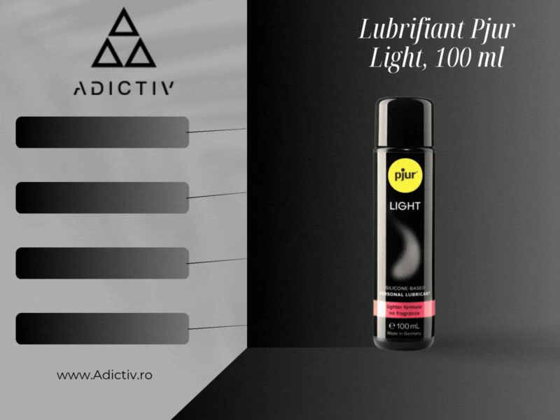 Lubrifiant Pjur Light pe Baza de Silicon 100 ml - Versatilitate si Confort Intim [2]