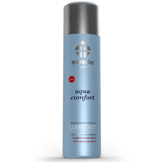 Lubrifiant Swede Aqua Comfort, 60 ml, Lubrifiere de Lunga Durata pe Baza de Apa, pH Echilibrat [3]
