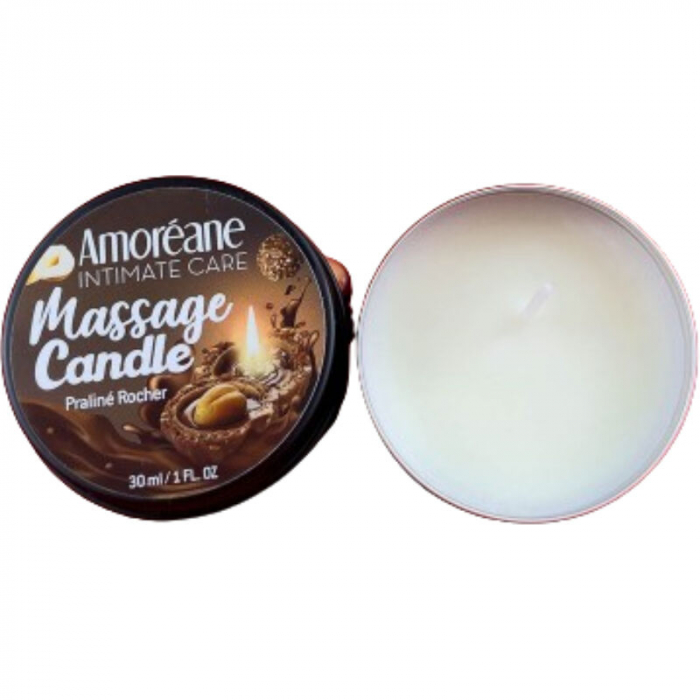 Lumanare pentru Masaj, Aroma Ferrero Rocher, 30 ml, Amoreane [3]