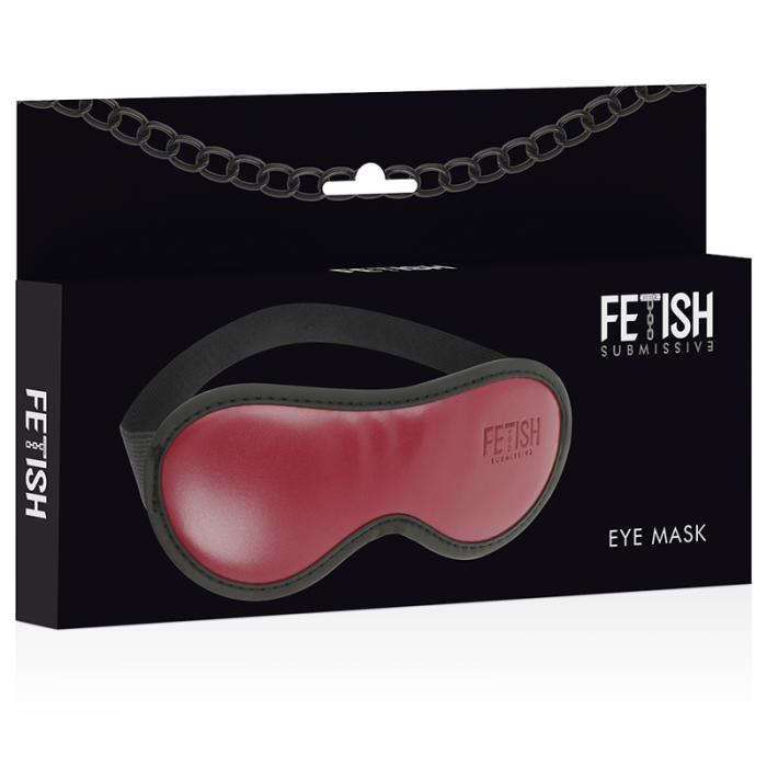 Masca Bondage Fetish Submisive din Piele Vegana Elastica – Accesoriu Ajustabil pentru Jocuri BDSM [5]
