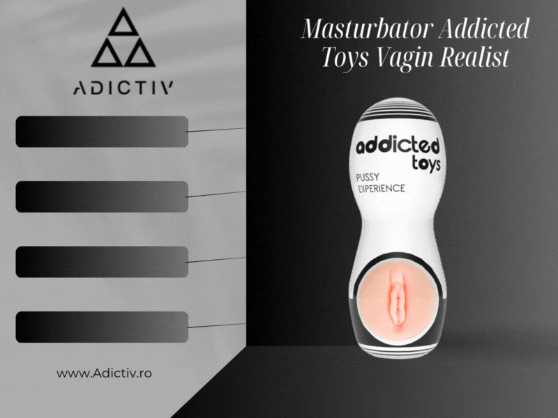 Masturbator Addicted Toys Vagin Realist [2]